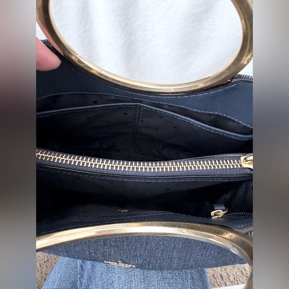 RARE Kate Spade, White Rock Road Denim Sam Satchel - Picture 10 of 16